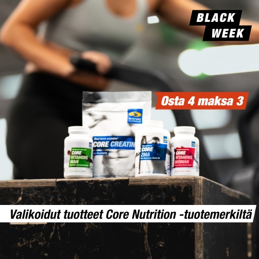 Valikoidut tuotteet Core Nutrition -tuotemerkilt osta 4 maksa 3